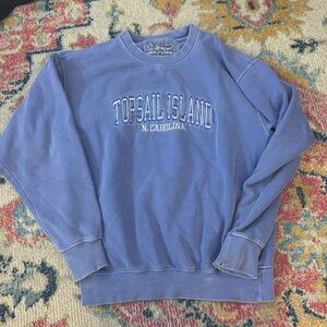 Vintage Topsail Island NC crewneck